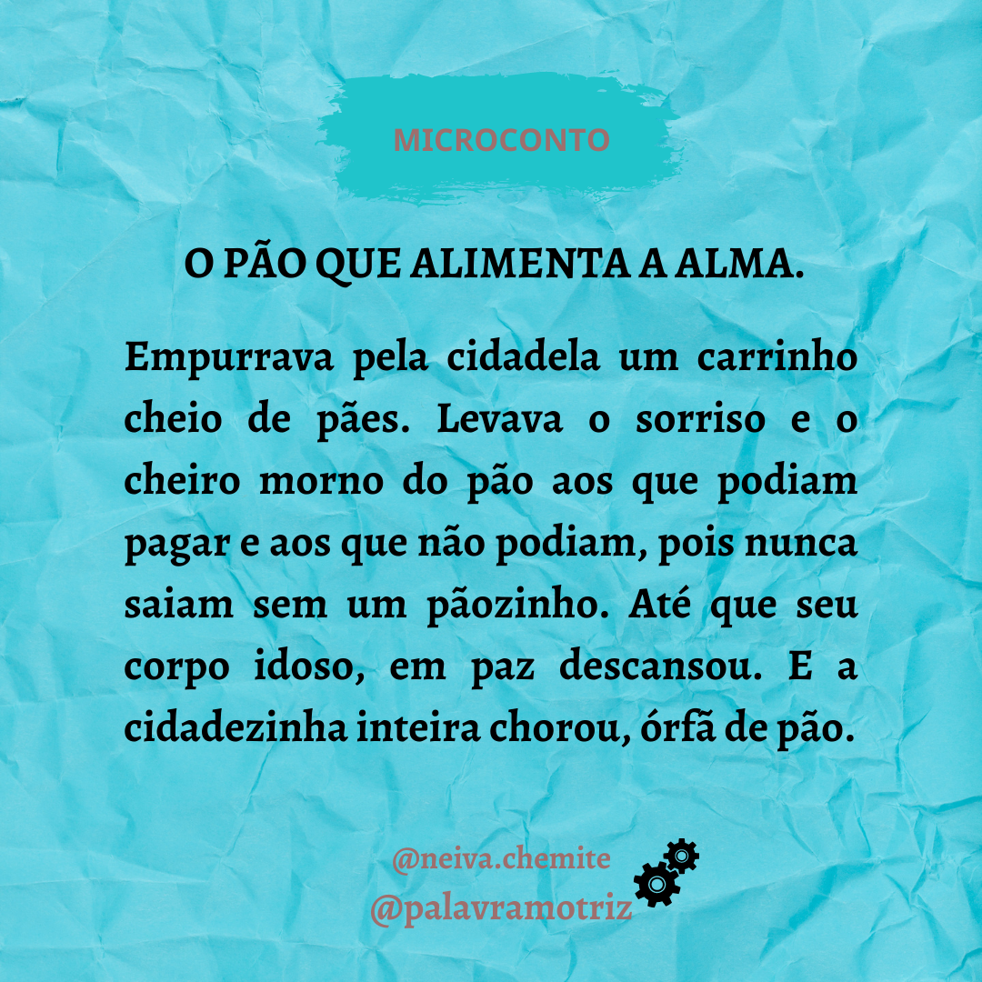 Read more about the article O PÃO QUE ALIMENTA A ALMA