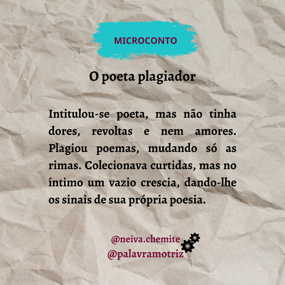 Read more about the article O POETA PLAGIADOR