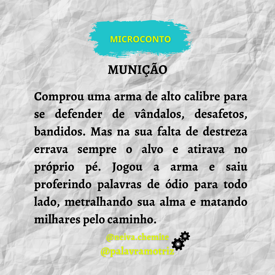 Read more about the article MUNIÇÃO.